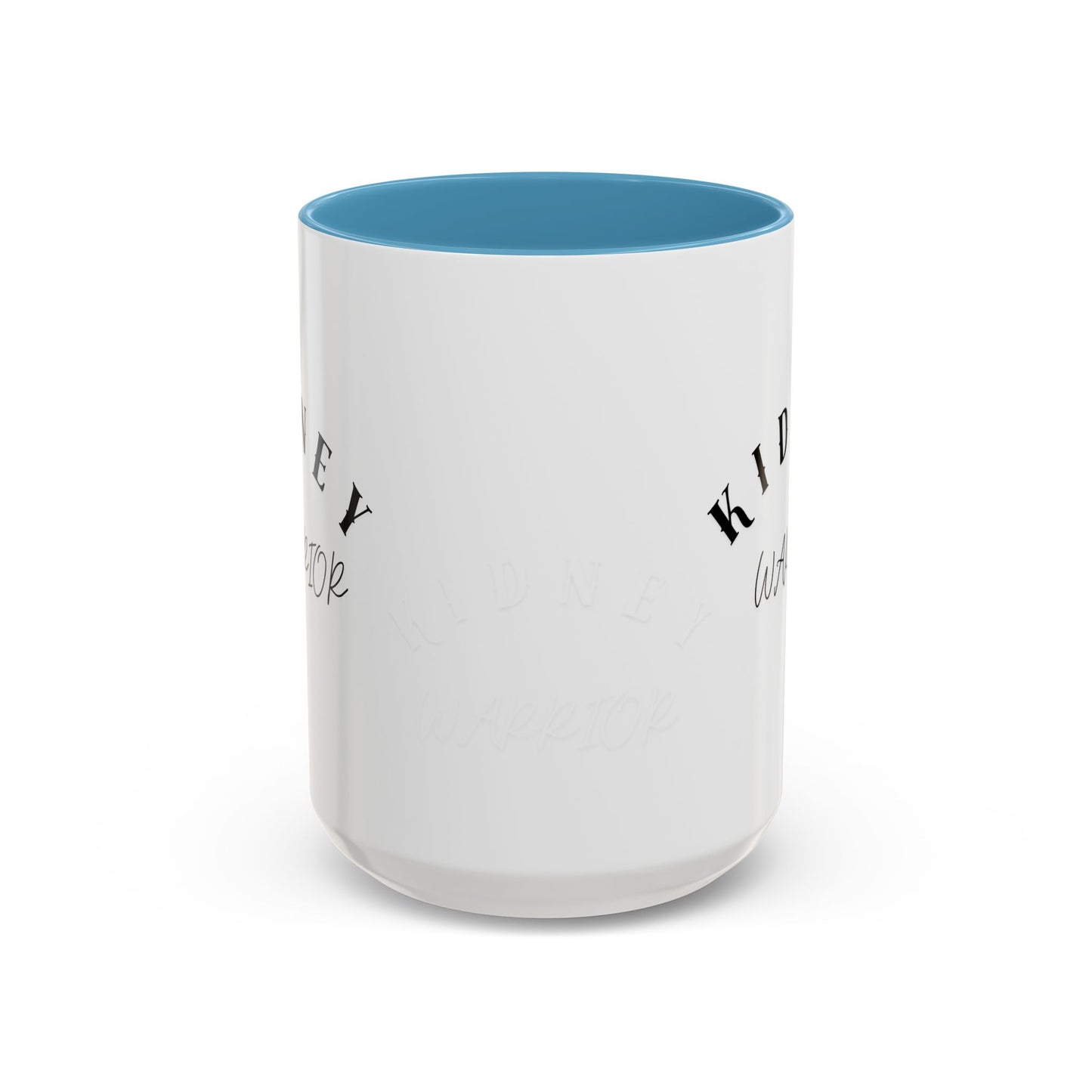 Kidney Warrior Coffee Mug — Accent Two-Tone 15oz