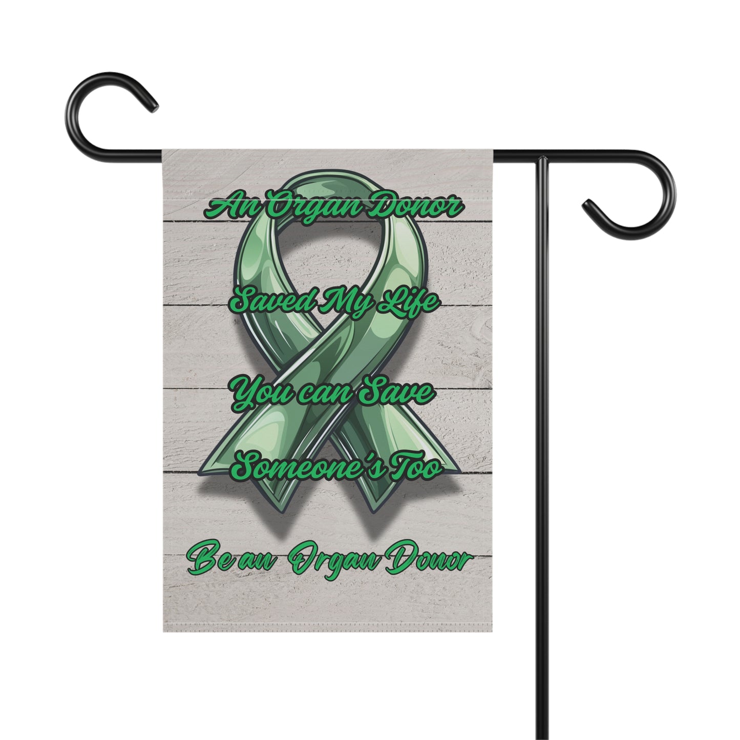 Organ Donor Appreciation and Awareness Garden Banner