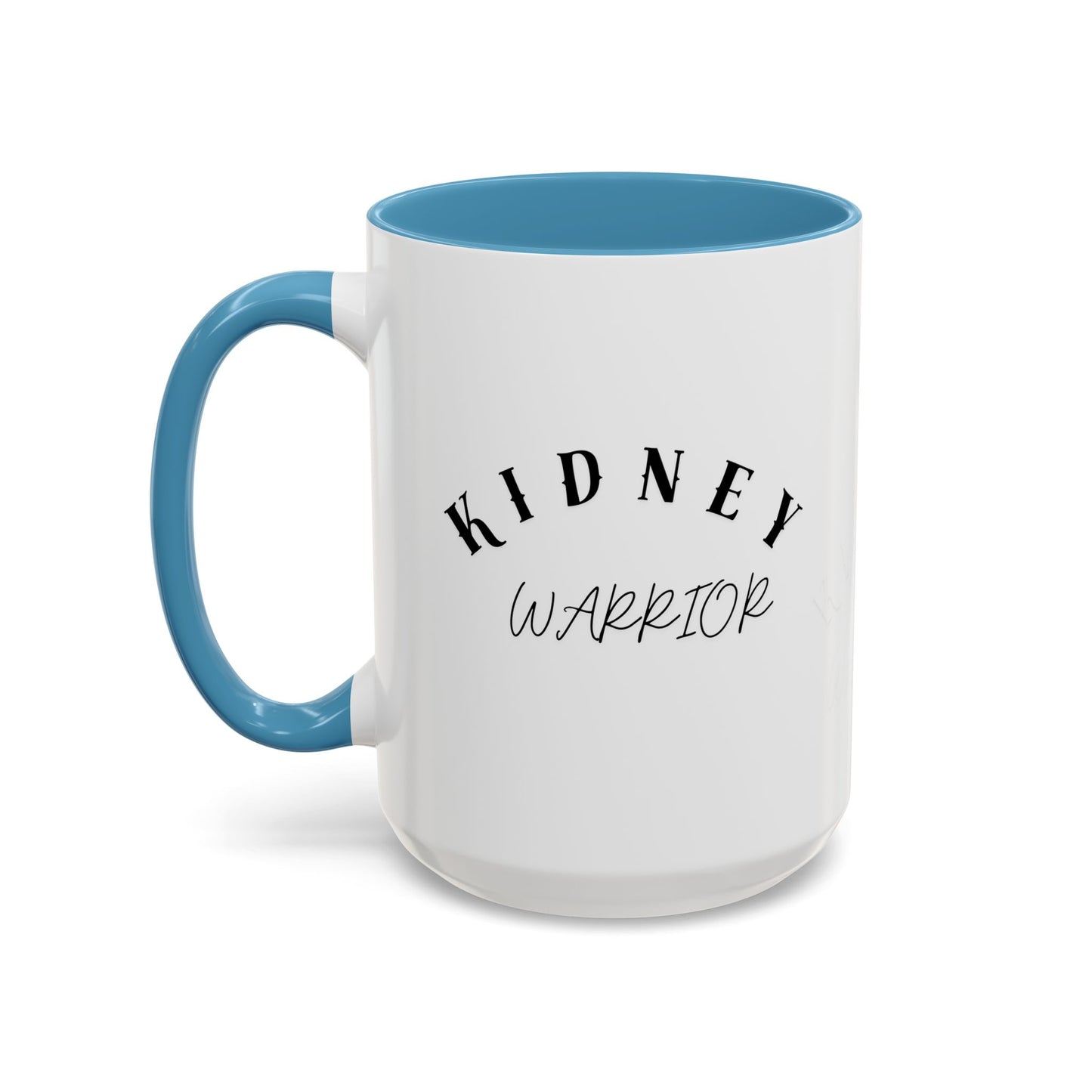 Kidney Warrior Coffee Mug — Accent Two-Tone 15oz