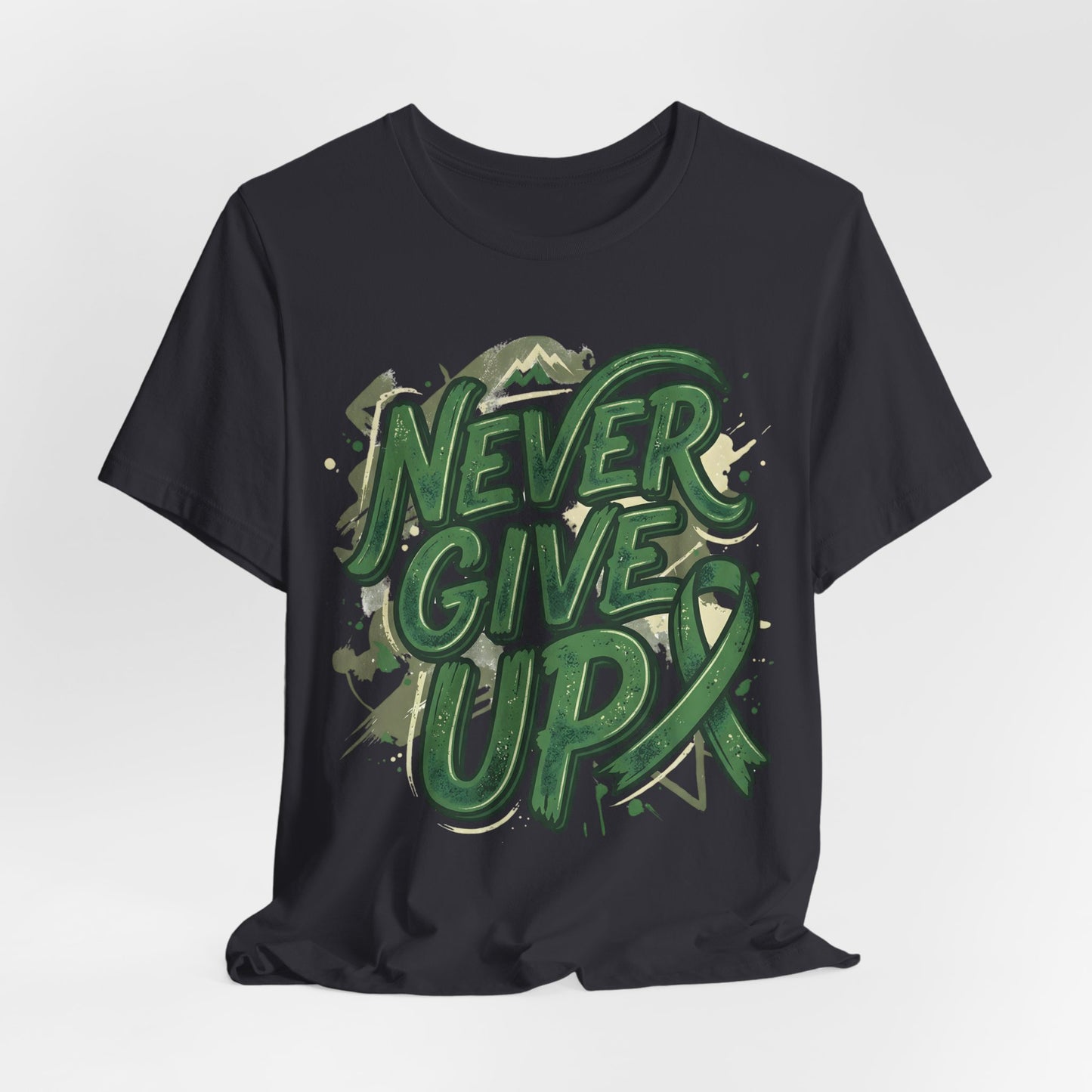 Never Give Up | Kidney Warrior T-Shirt | Kidney Disease Awareness Apparel | CKD Gift | Dialysis Warrior Shirt | Kidney Transplant Survivor Tee