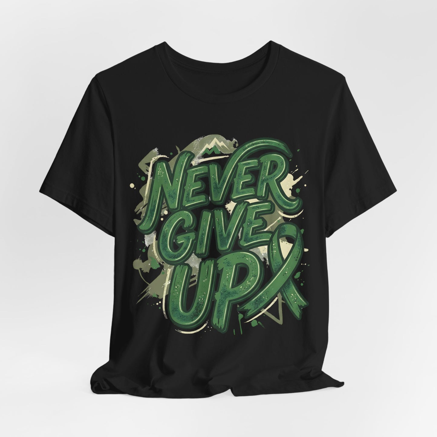 Never Give Up | Kidney Warrior T-Shirt | Kidney Disease Awareness Apparel | CKD Gift | Dialysis Warrior Shirt | Kidney Transplant Survivor Tee