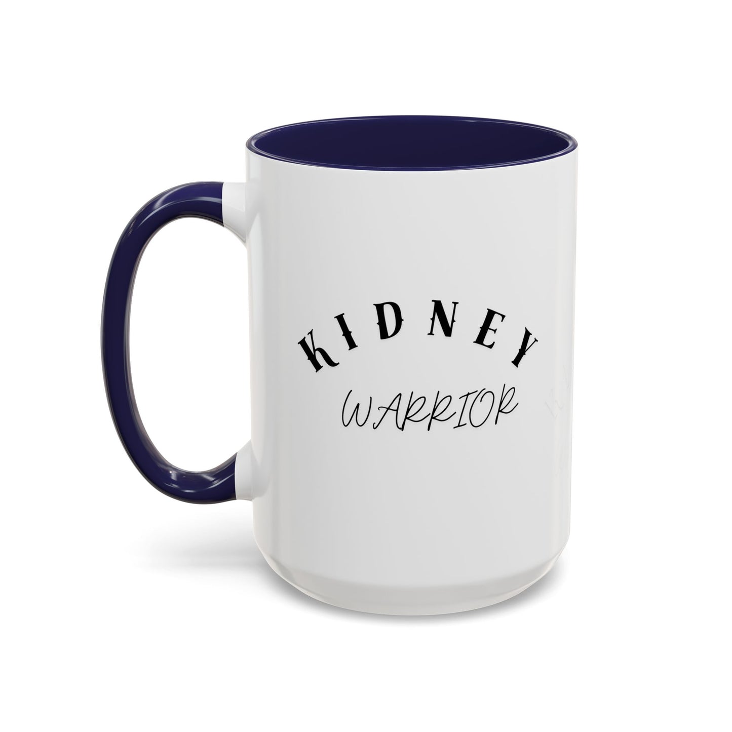 Kidney Warrior Coffee Mug — Accent Two-Tone 15oz