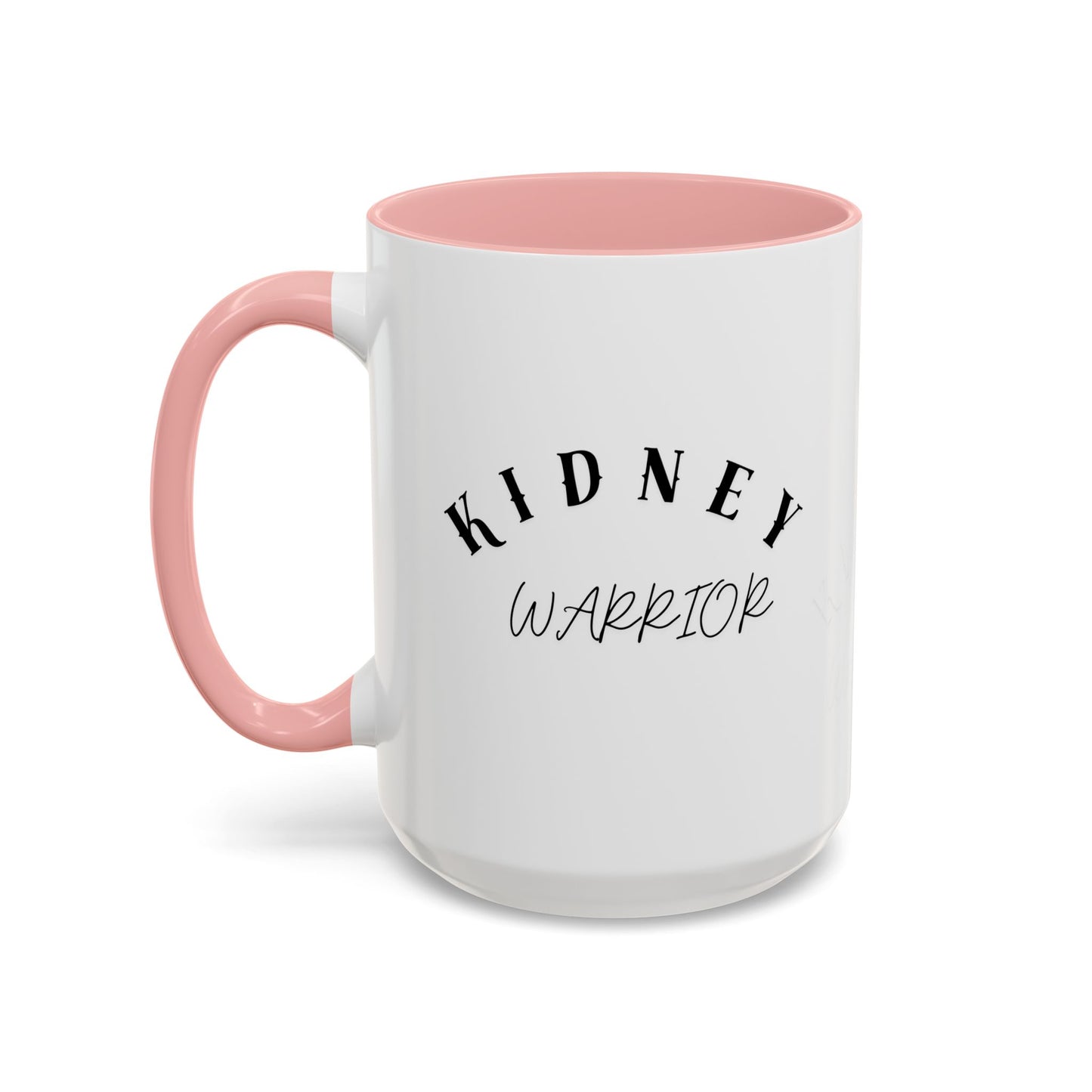 Kidney Warrior Coffee Mug — Accent Two-Tone 15oz