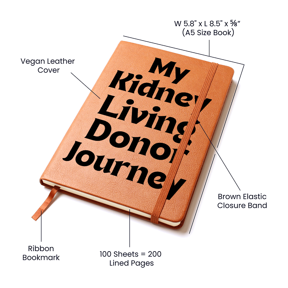 My Kidney Living Donor Journey - Journal