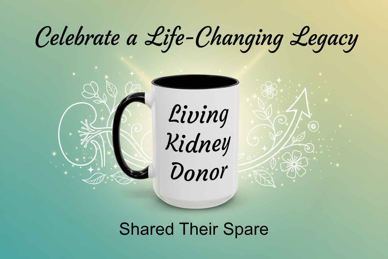 Living Kidney Donor Coffee Mug Banner